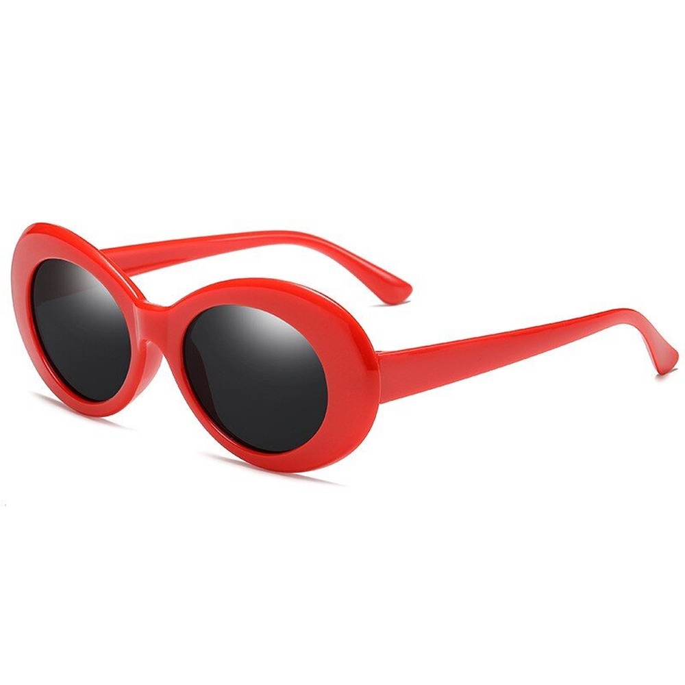 Zac's Alter Ego - Round Clout Des lunettes de soleil - Rouge